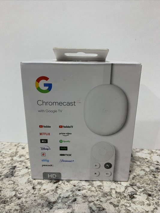 Google Chromecast with Google FHD TV - Snow (GA03131-US)