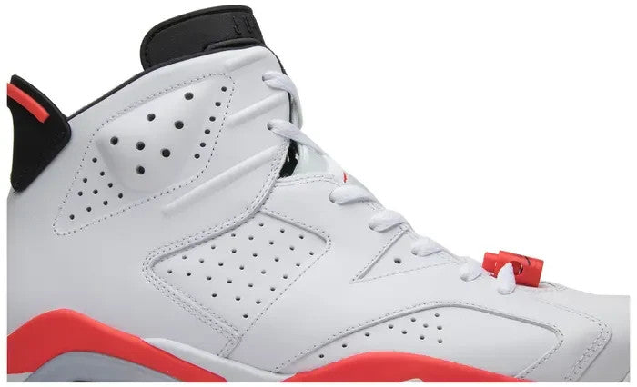 Nike Air Jordan 6 Retro 2014 White Infrared 384664-123 Size 9.5