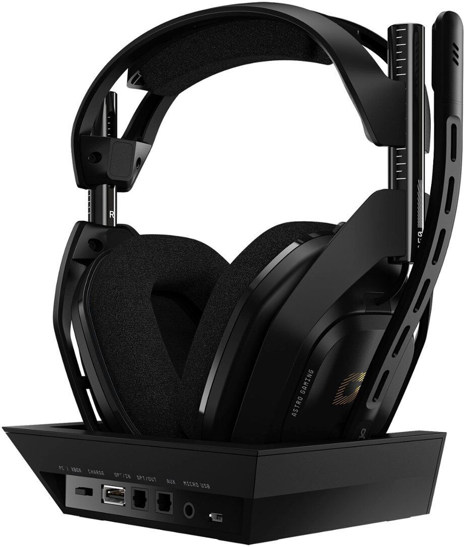 Astro Gaming A50 4th Gen Wireless Headphones + Base Station XBox PC MAC - Black