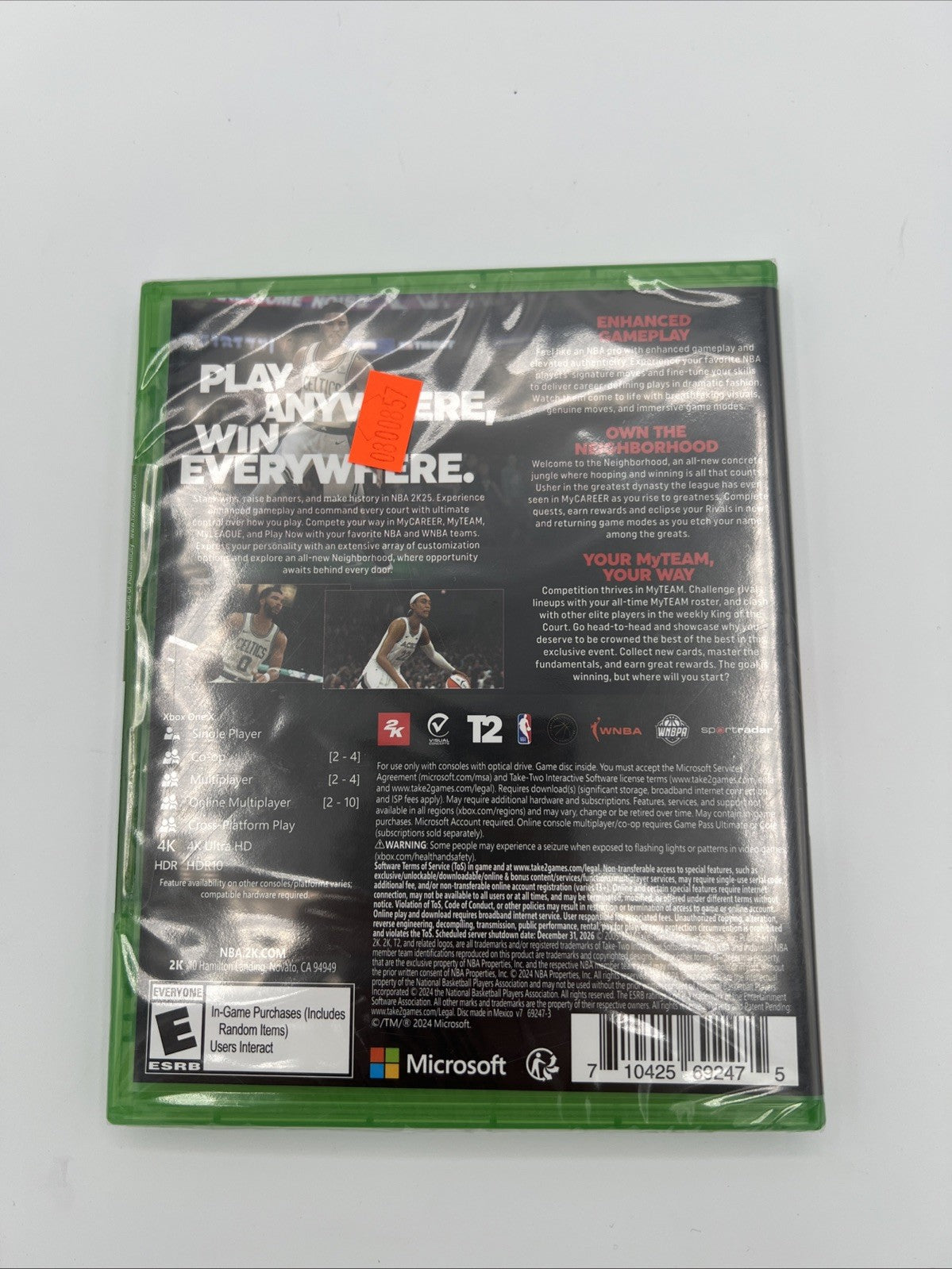 NBA 2K25 - Xbox Series X - Brand New/Sealed