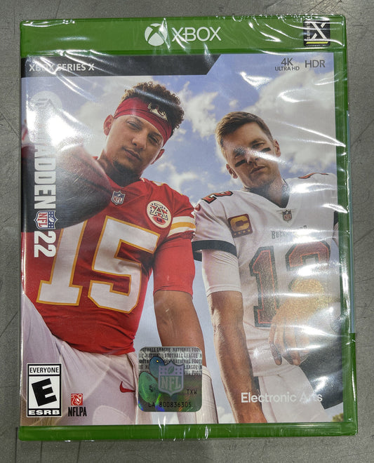 Madden NFL 22 EA Sports Microsoft Xbox Series X/S Brand New