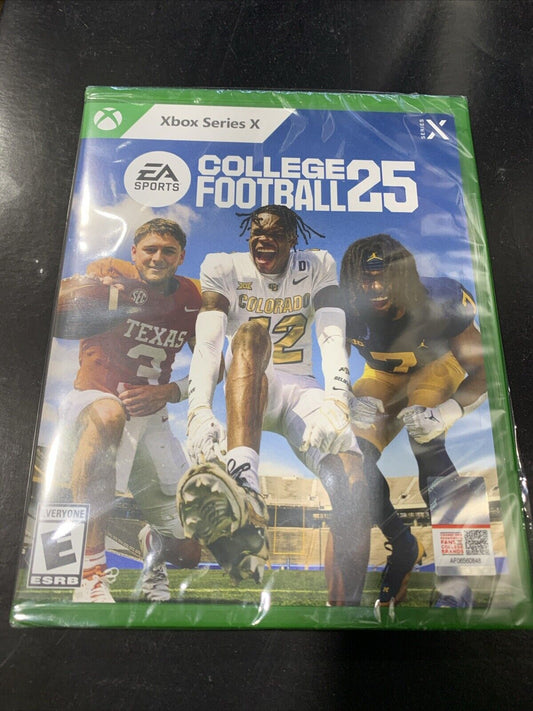 Xbox Series X - College Football 25 (Brand NEW & Sealed) - EA Sports Game