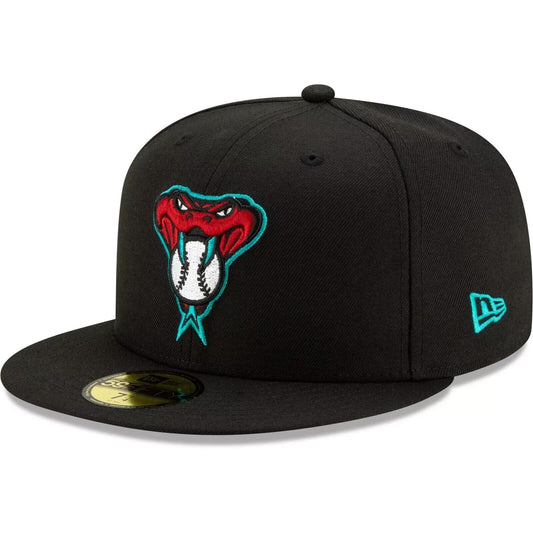 Mens New Era MLB ARIZONA DIAMONDBACKS 5950 ON FIELD FITTED - BLACK