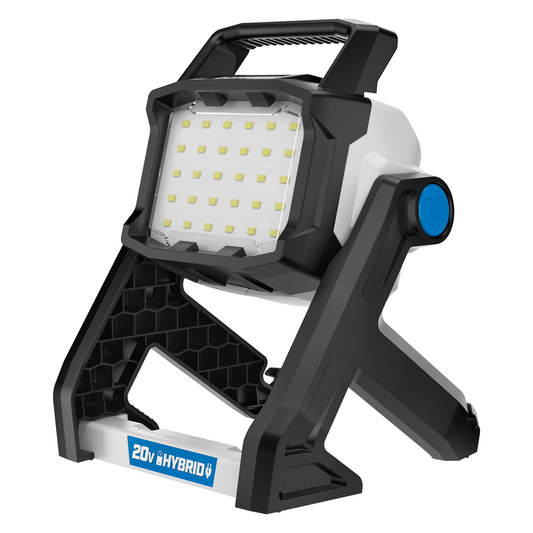HART 20-Volt Hybrid LED Site Light, 1,800 Lumens HPWL02 (Battery Not Included)