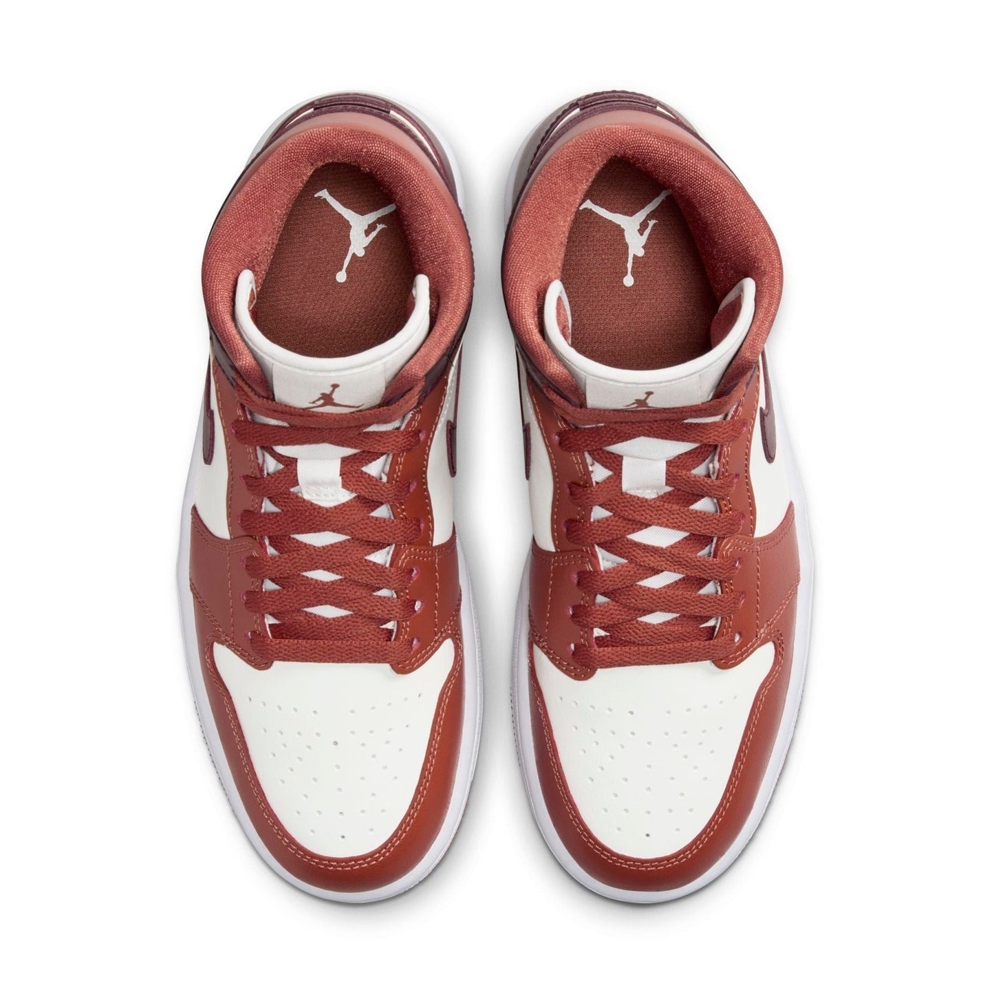 Air Jordan Retro 1 Mid 'Dusty Peach' BQ6472 200 Size 9 WMNS