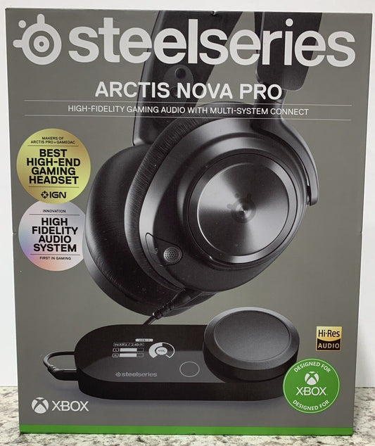 SteelSeries Arctis Nova Pro Wired Over-Ear Gaming Headset for Xbox