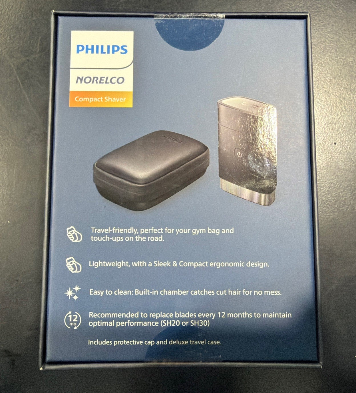 Philips Norelco Portable Shaver, Wet/Dry, ComfortCut, Floating Heads, PQ888/81