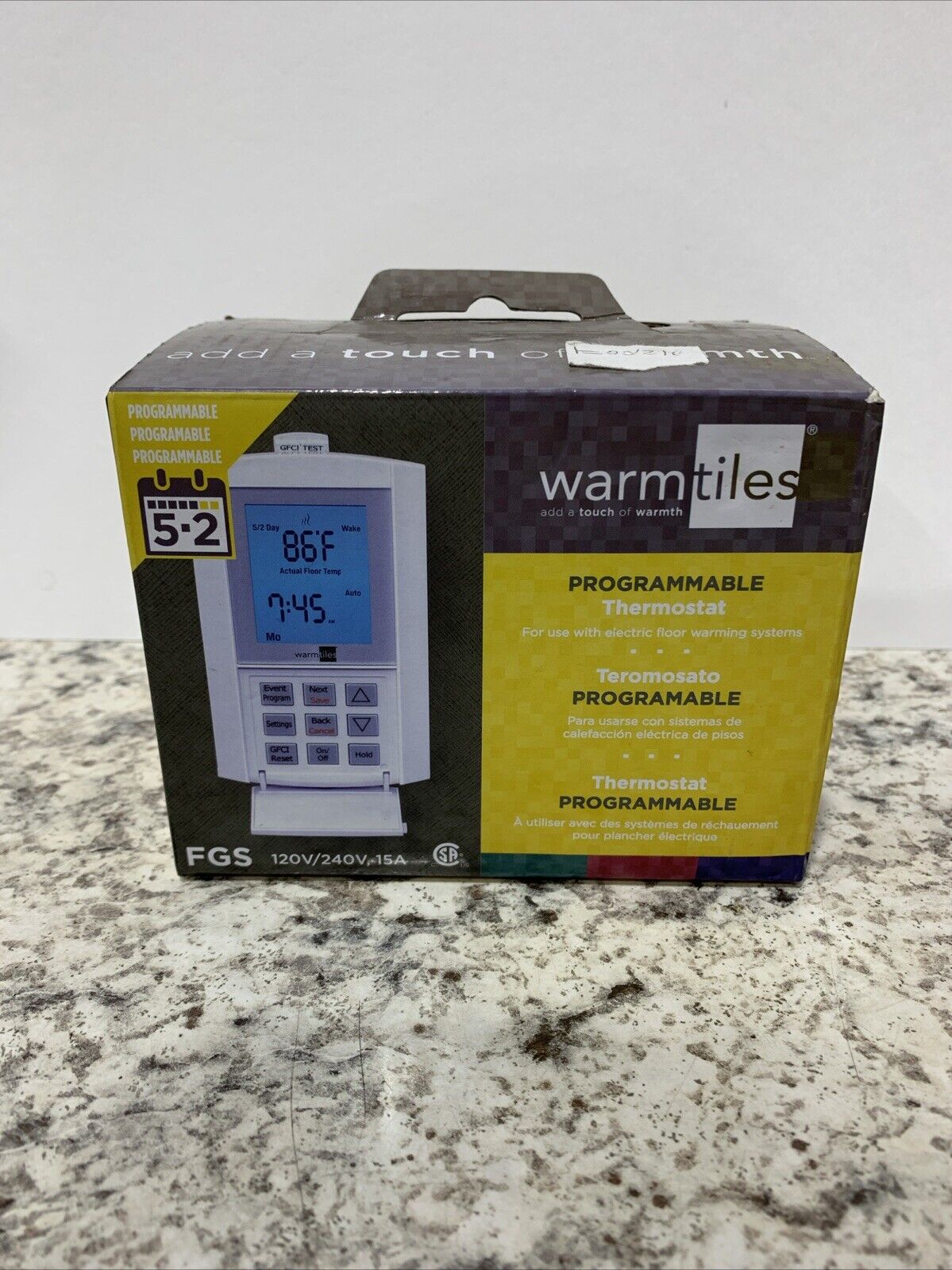 Emerson EasyHeat FGS Programmable Thermostat