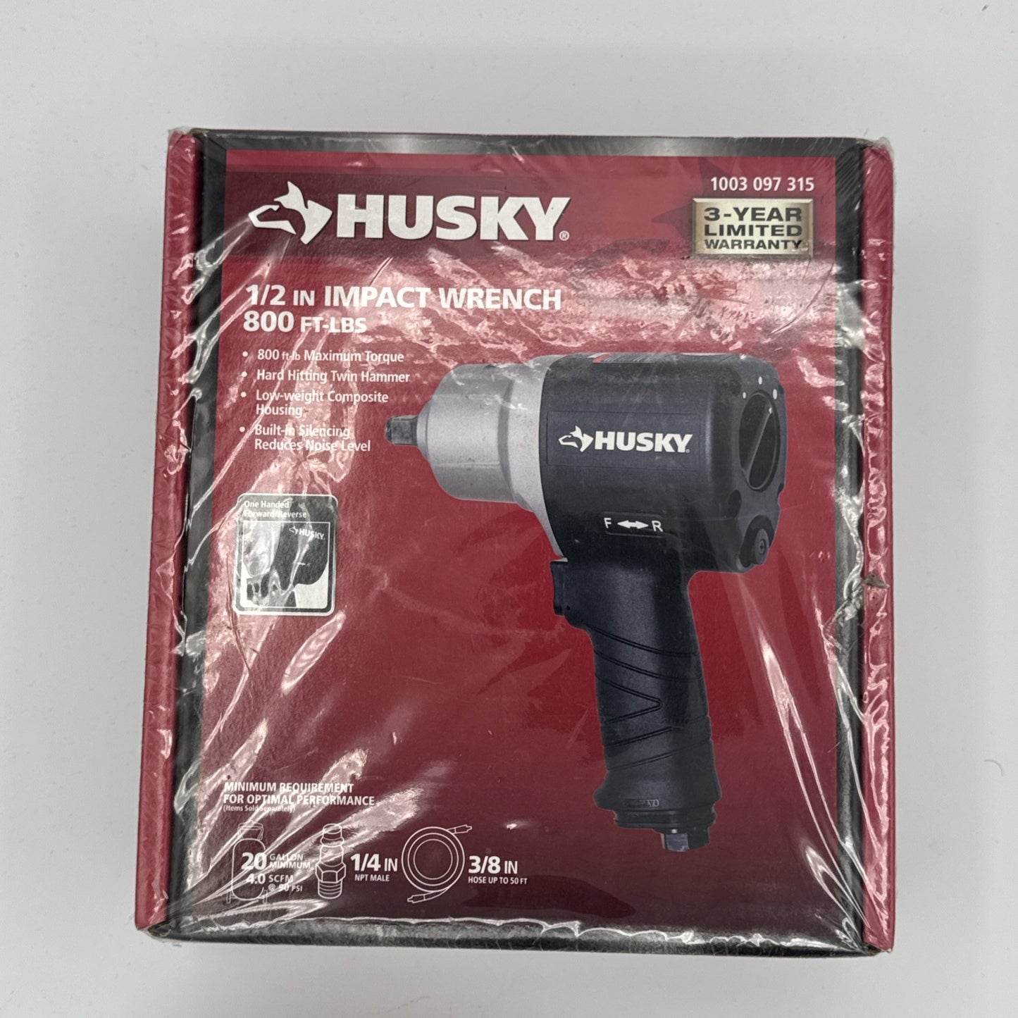 Husky 800 ft./lbs. 1/2 in. Impact Wrench