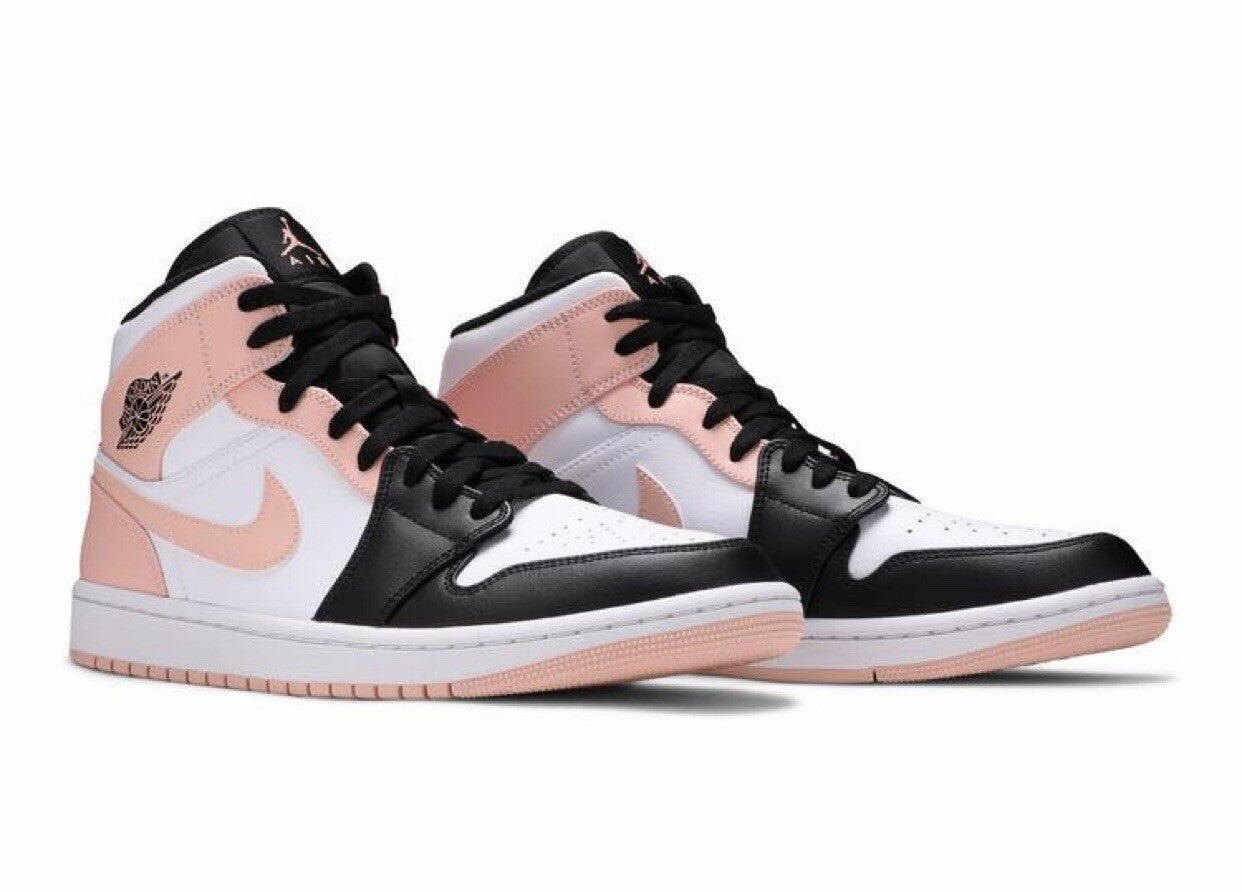 Nike Air Jordan 1 Mid Crimson Tint 554724 133 Size 8