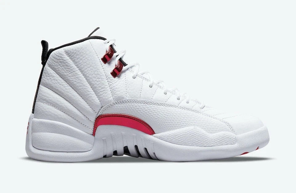 Nike Air Jordan 12 Retro Size 8 CT8013-106 White Red "Twist" Size 8