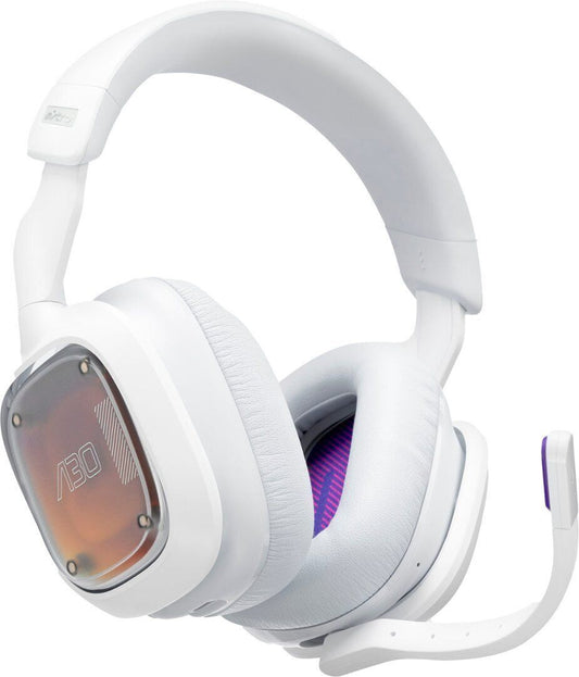 Astro Gaming A30 Wireless Gaming Headset for PS5, PS4, Switch, PC- White