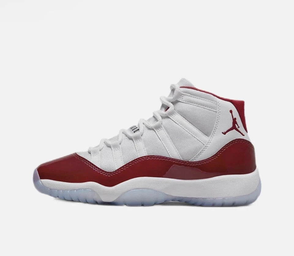 Nike Air Jordan 11 Retro Cherry Grade School 378038-116 GS 6Y