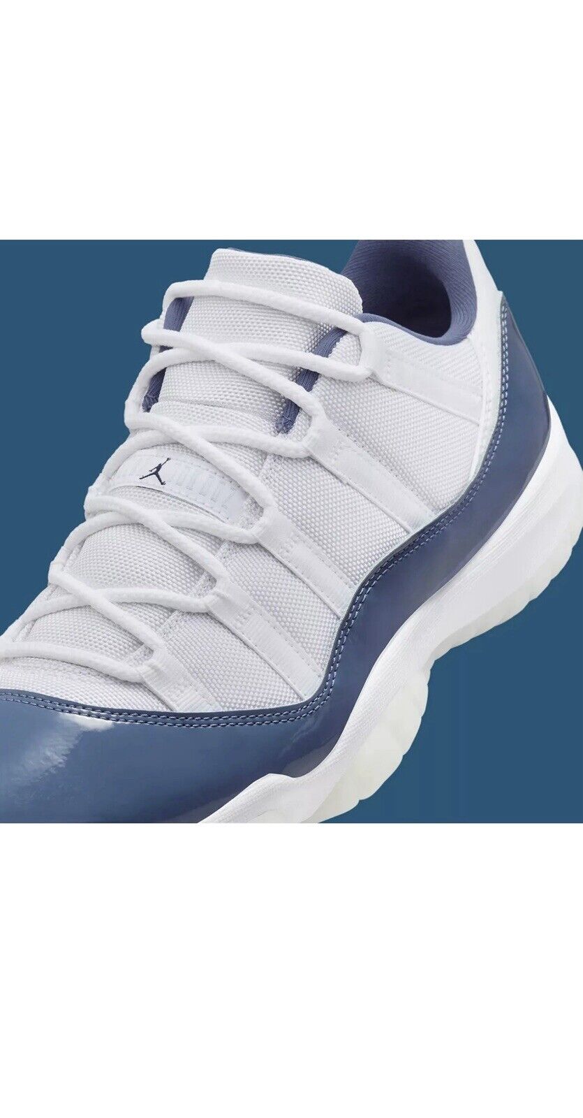 Nike Air Jordan 11 Retro Low Shoes Diffused Blue White FV5104-104 Men's NEW