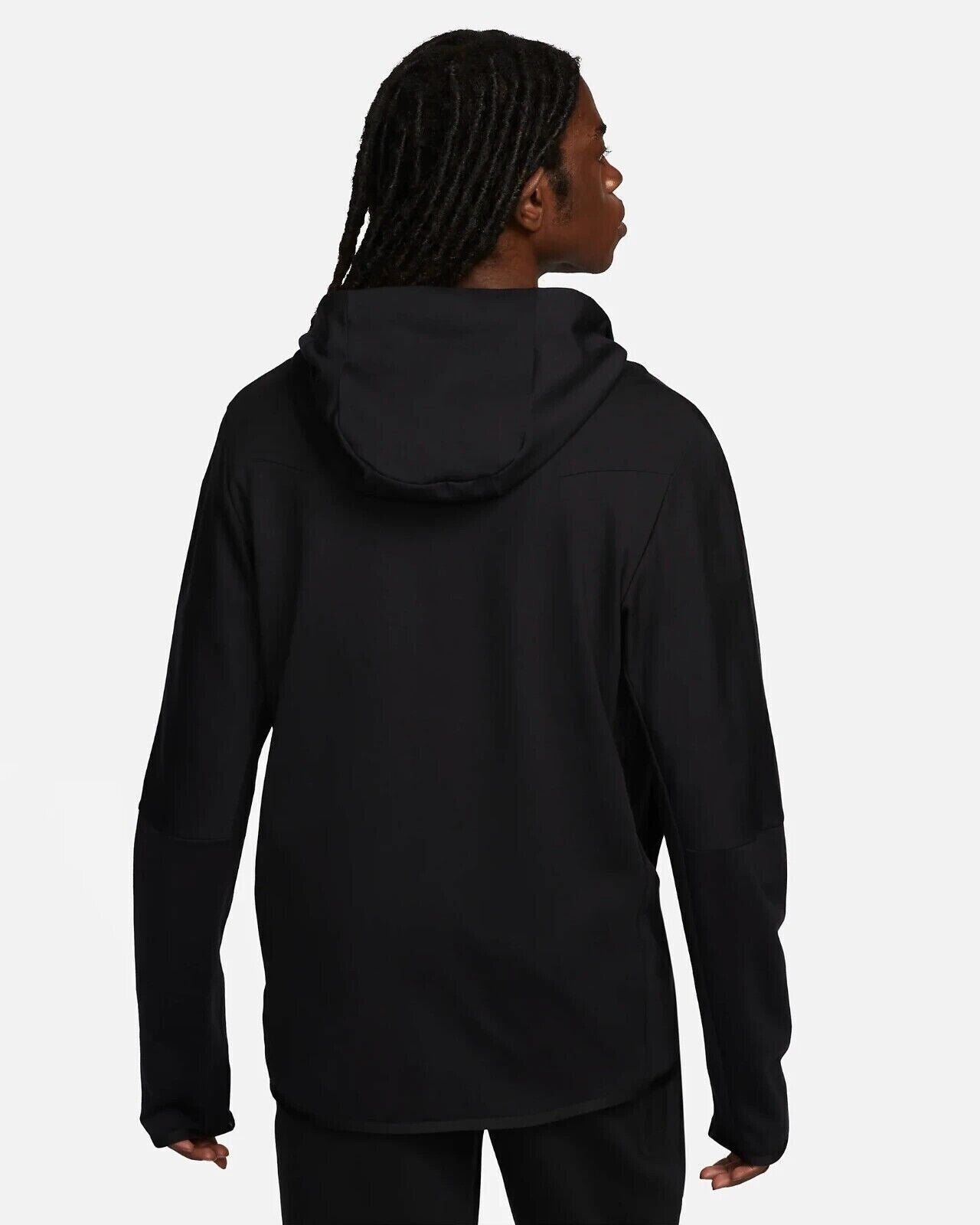 NEW Nike Sportswear Tech Fleece Full Zip Hoodie Triple Black DX0822-010