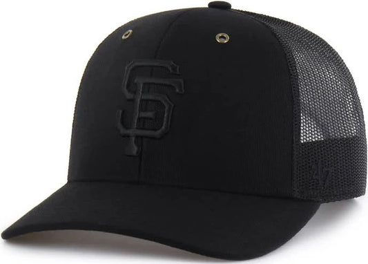 San Francisco Giants 47 Brand MLB Trucker Adjustable Strapback Hat