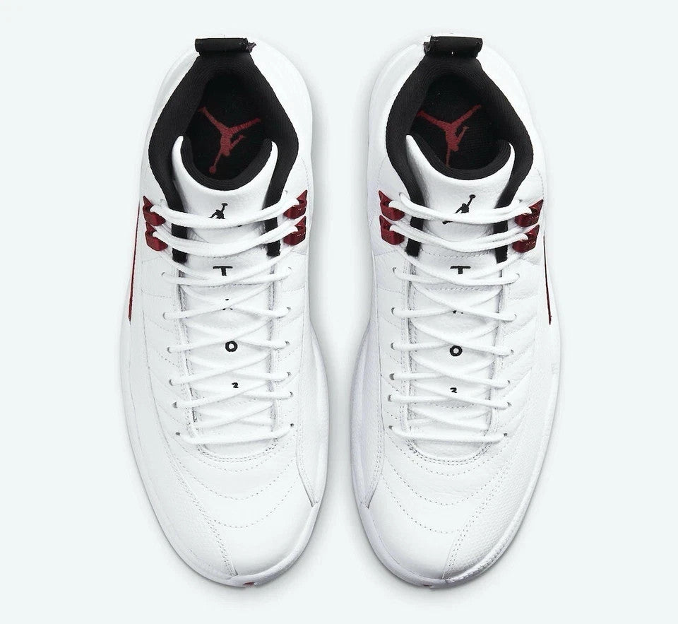 Nike Air Jordan 12 Retro Size 8 CT8013-106 White Red "Twist" Size 8