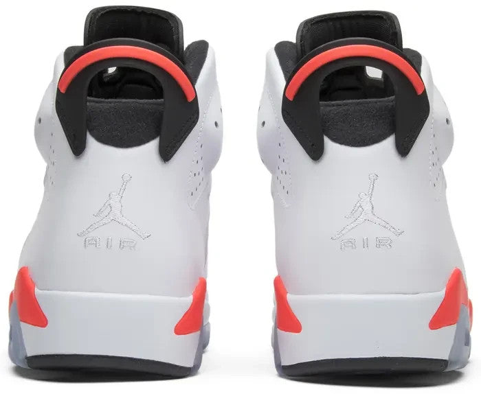 Nike Air Jordan 6 Retro 2014 White Infrared 384664-123 Size 9.5