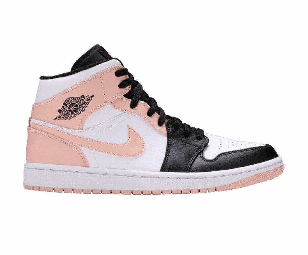 Nike Air Jordan 1 Mid Crimson Tint 554724 133 Size 8