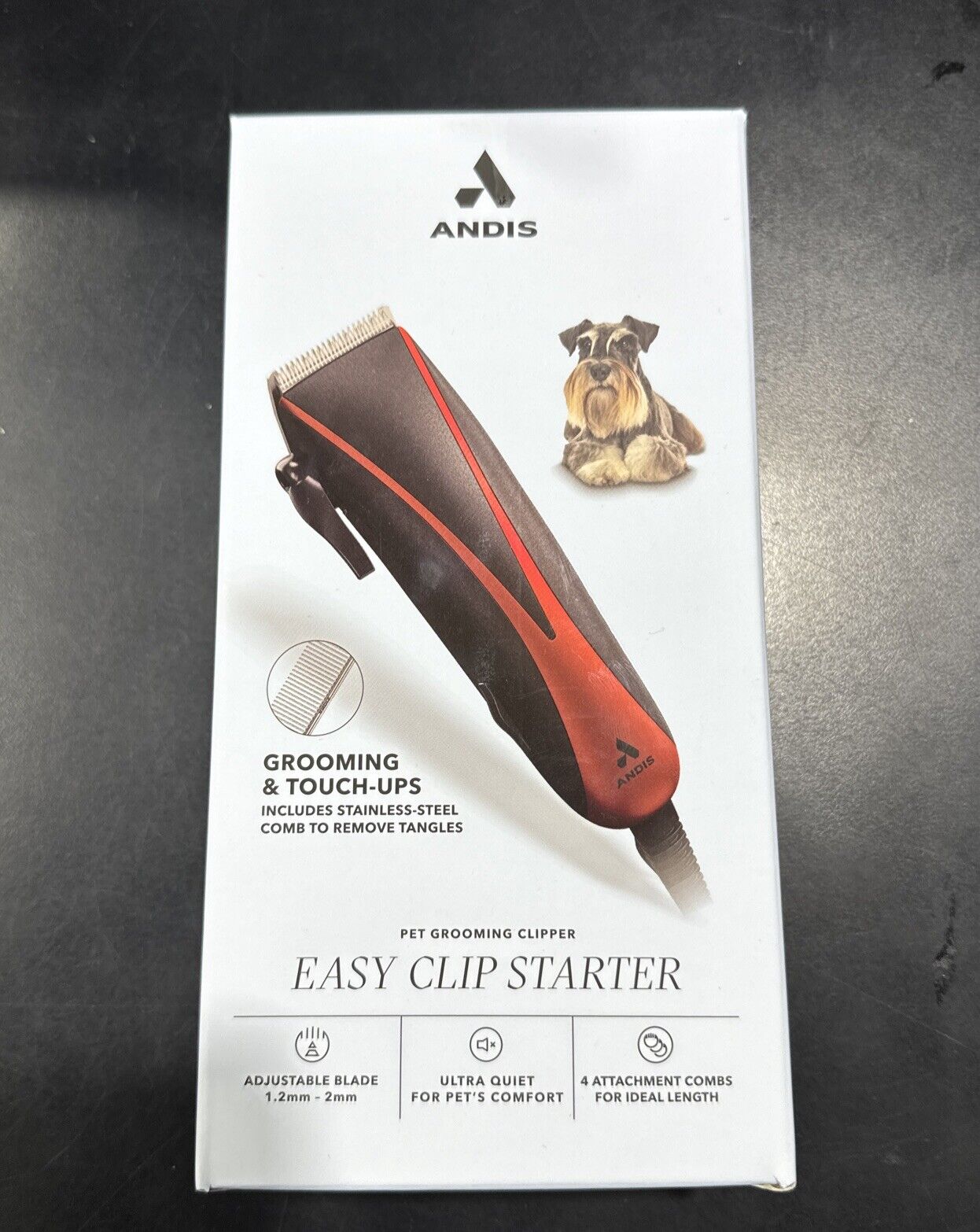 Andis PM-10 Pet Grooming Clipper Grooming & Touch Up Free & Fast Shipping