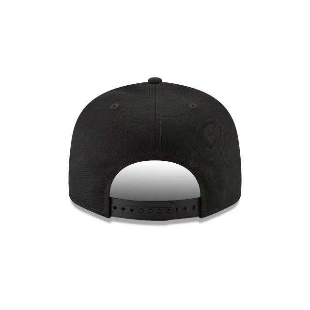 New Era New York Yankees Basic Black and White 9FIFTY Adjustable Snapback Hat