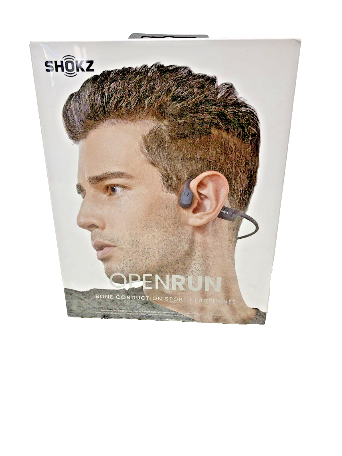 SHOKZ OpenRun OpenEar Bluetooth Bone Conduction Sport Headphones Sweat Resistant