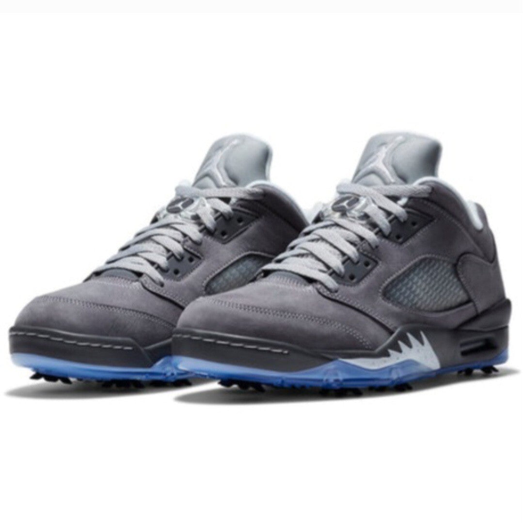 Nike Air Jordan 5 Golf Low Wolf Grey CU4523 005 Size 8.5