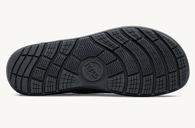 Lems Drifter Grip Comfort Black Ink Men's 11 .5 New In Box Shoes 206-115M