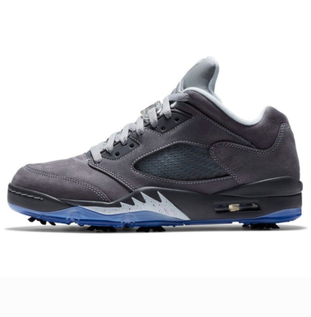Nike Air Jordan 5 Golf Low Wolf Grey CU4523 005 Size 8.5