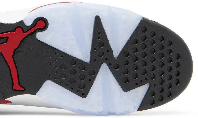 Nike Air Jordan Retro 6 White and University Red 2022 CT8529 162 Size 10.5