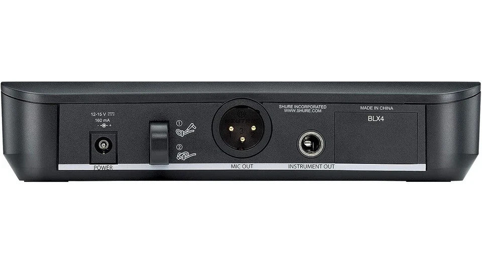 Shure BLX24/PG58 Wireless System w/Cordless PG58 Handheld Vocal Microphone H10