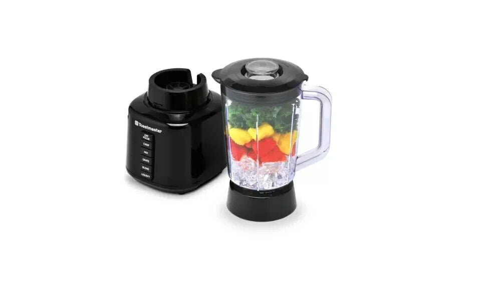 Toastmaster 450 Watt Blender with 48 oz BPA-Free Jar 6-Speed Blender