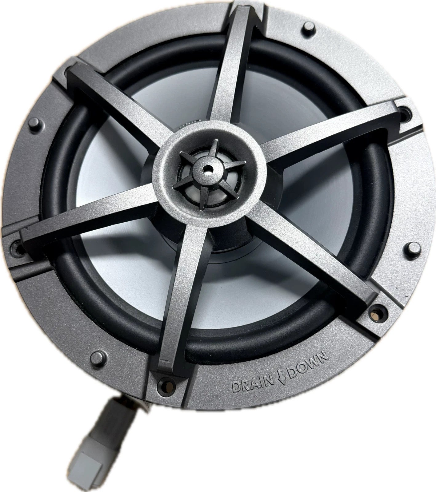 POLK ULTRAMARINE 7.7" SILVER COAXIAL SPEAKER UMS77S BOAT MARINE WATERPROOF