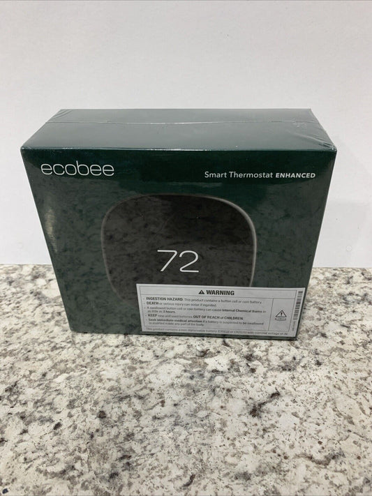 Ecobee EB-STATE6L-01 Smart Thermostat Enhanced Black