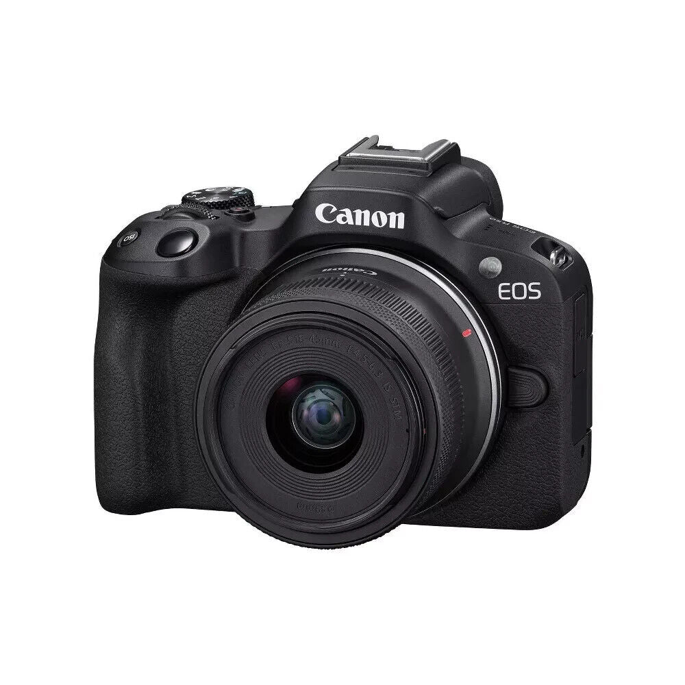 Canon EOS R50 Content Creator Kit, Mirrorless Vlogging Camera, 24.2 MP, 4K Video