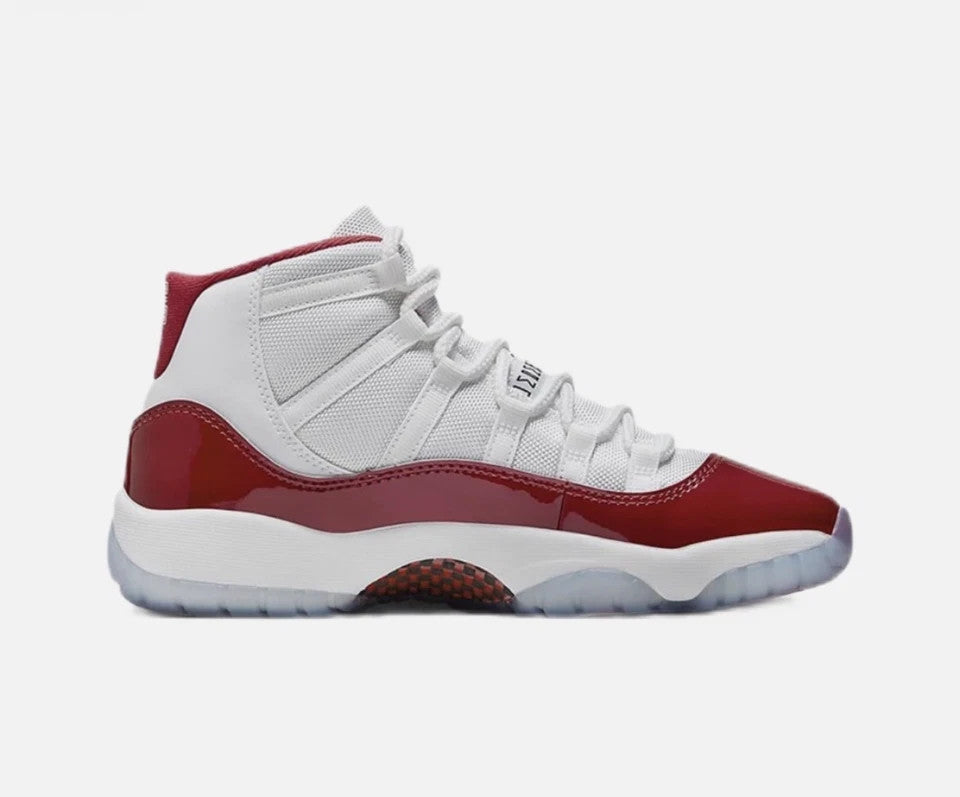 Nike Air Jordan 11 Retro Cherry Grade School 378038-116 GS 6Y