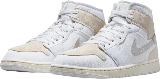 Nike Air Jordan 1 Mid SE Craft Shoes White Brown DM9652-120 Mens Multi Sizes NEW