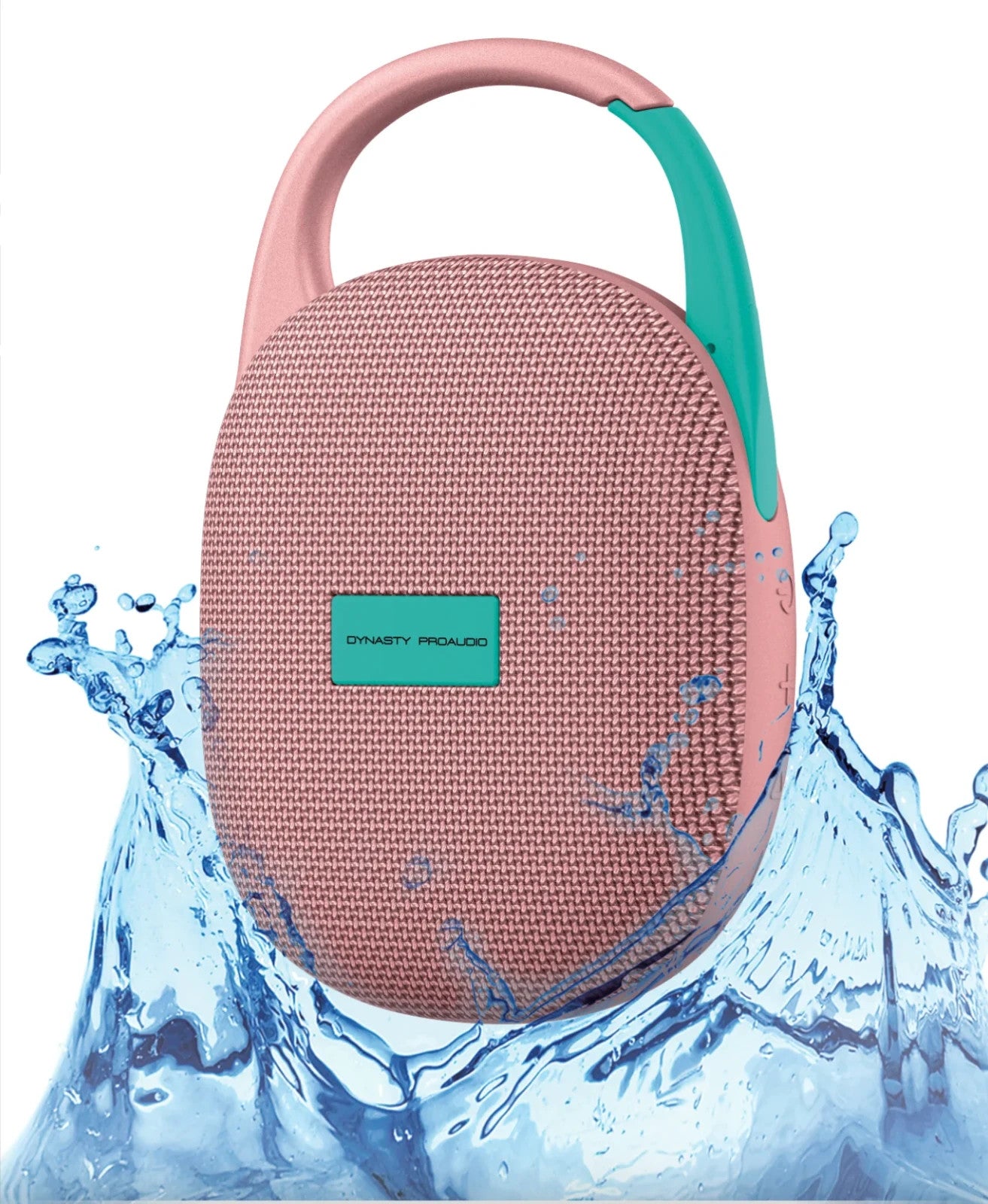 SB-POD Ultra-Portable Bluetooth IPX7 Waterproof Clip Speaker (Pink)