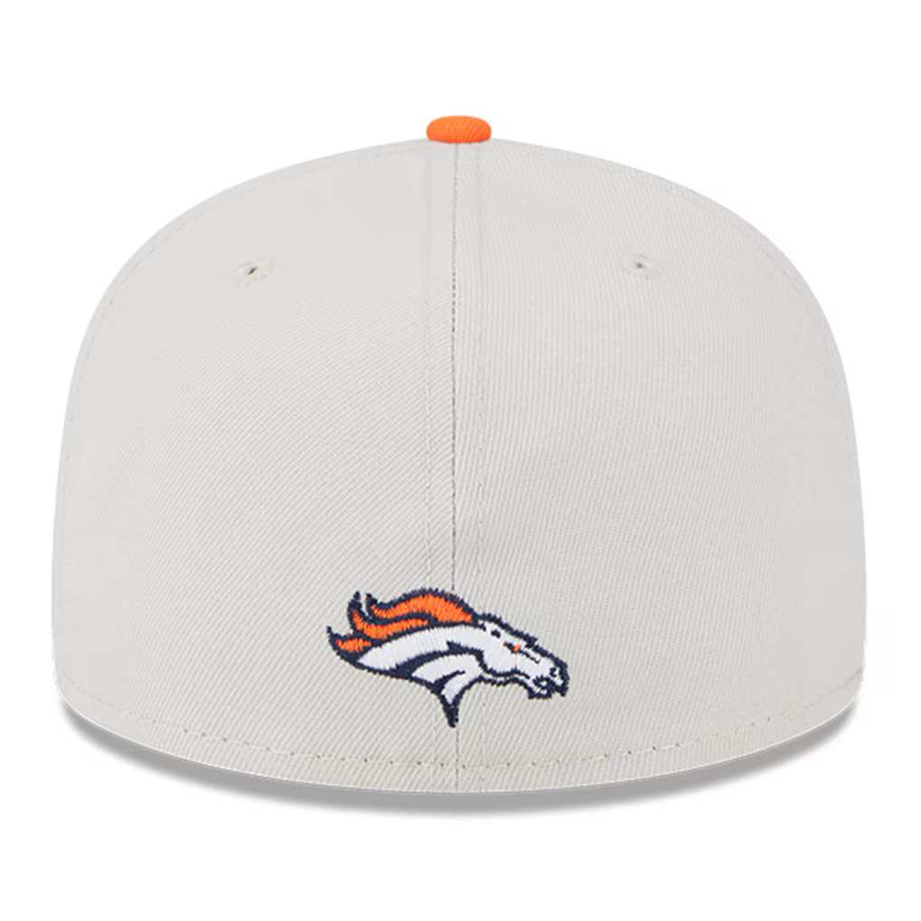 New Era Stone/Orange Denver Broncos 2023 NFL Draft On Stage 59FIFTY Fitted 7 1/2