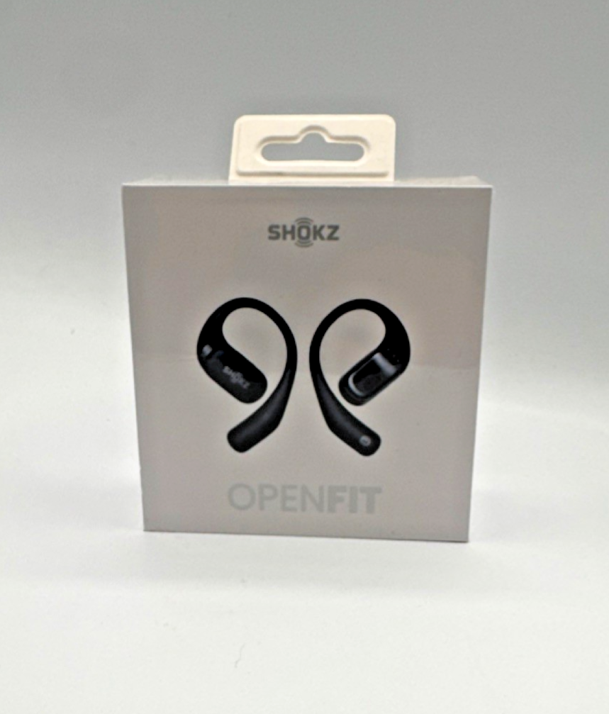 Shokz OpenFit Wireless Bluetooth Ear-hook Earbuds (In Ear) Black