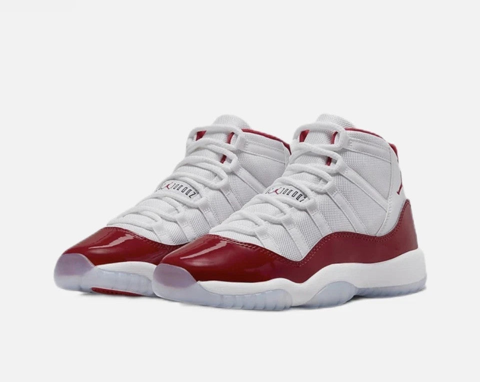 Nike Air Jordan 11 Retro Cherry Grade School 378038-116 GS 6Y