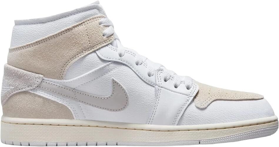 Nike Air Jordan 1 Mid SE Craft Shoes White Brown DM9652-120 Mens Multi Sizes NEW