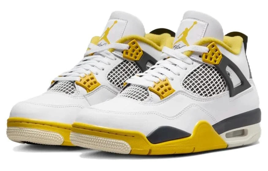 Air Jordan 4 Retro Vivid Sulfur AQ9129-101 10 WMNS/ 8.5 MENS