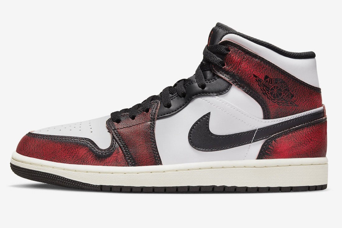 Nike Air Jordan 1 SE Mid Wear-Away dv9565 006 Size 9.5