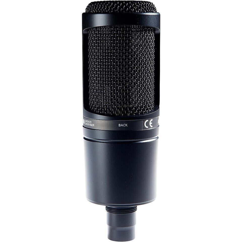 Audio-Technica AT2020 Large Diaphragm Condenser Microphone