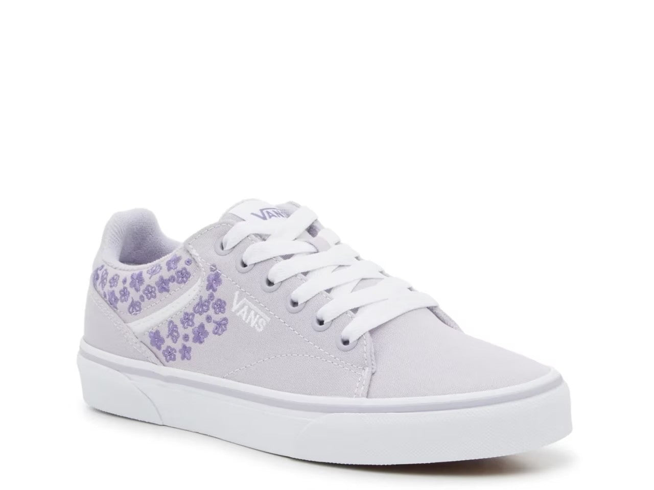 VANS Seldan Embroidered Flowers Eveni Canvas Women's Sneakers-Assorted Sizes