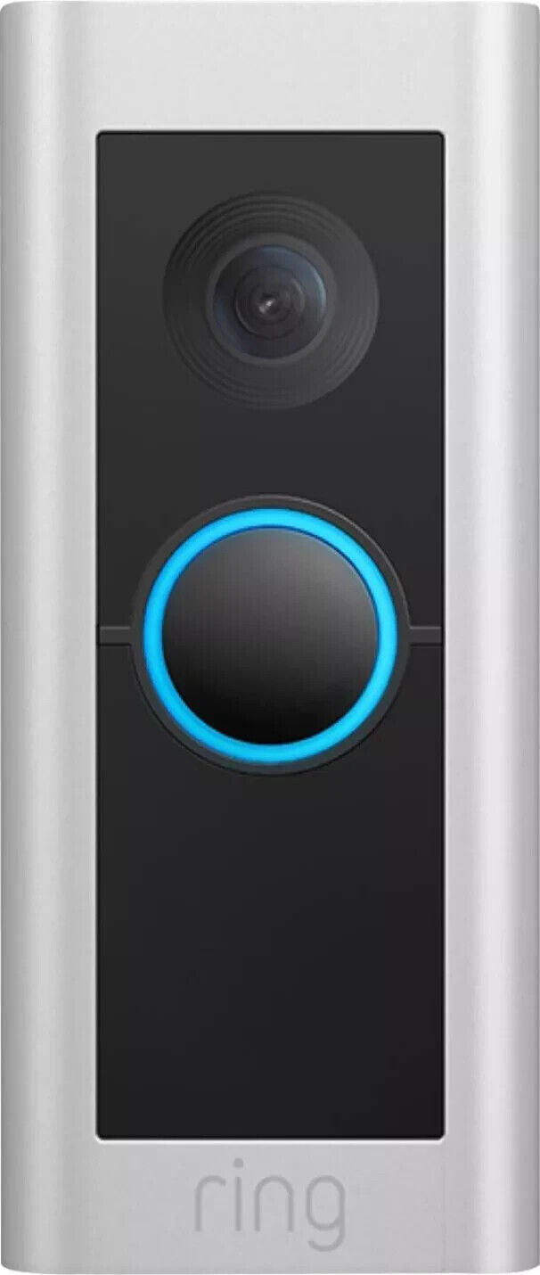 Ring Video Doorbell Pro 2 Smart WiFi Video Doorbell Wired - Satin Nickel