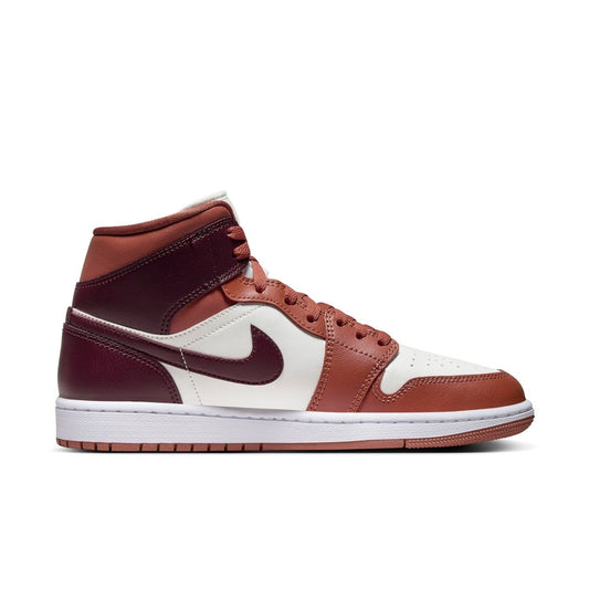 Air Jordan Retro 1 Mid 'Dusty Peach' BQ6472 200 Size 9 WMNS