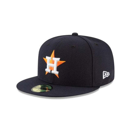 New Era 59Fifty Men Women Hat Houston Astros On Field Home Fitted Cap Size 8