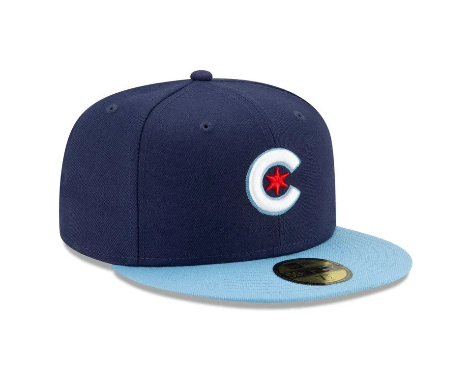 New Era 59FIFTY Chicago Cubs MLB21 City Connect Blue Navy Fitted Hat